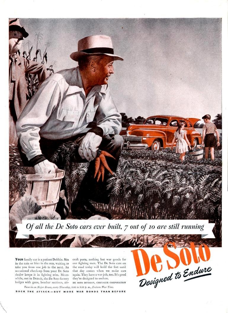 1944 American Auto Advertising